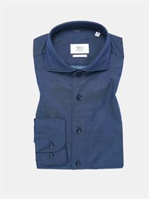Eterna mørkeblå denim skjorte by1863 Modern Fit